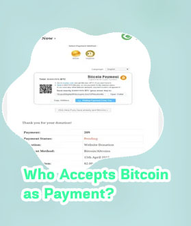 Now bitcoin payment